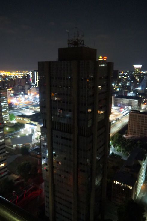 Johannesburg depuis Braamfontein Gate
Altitude : 1849 mètres