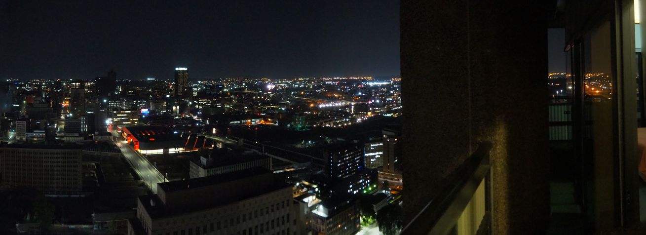 Johannesburg depuis Braamfontein Gate
Altitude : 1850 mètres