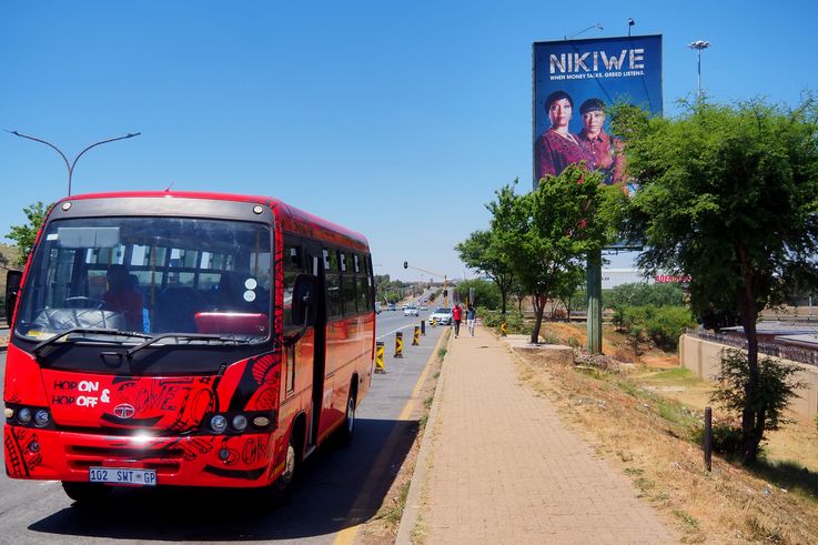 City Sightseeing de Johannesburg
Altitude : 1747 mètres