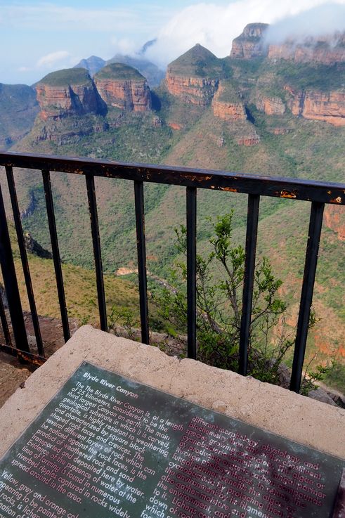 Blyde Canyon
Altitude : 1377 mètres