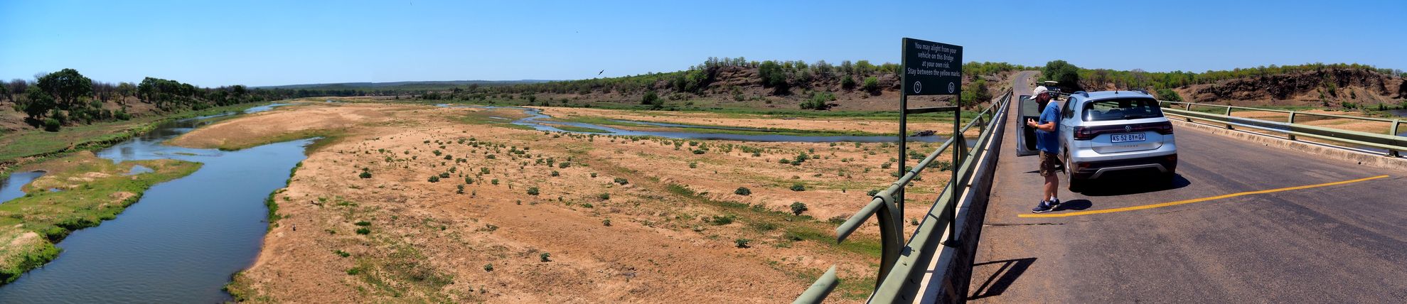La rivière Letaba au Kruger National Park
Altitude : 266 mètres