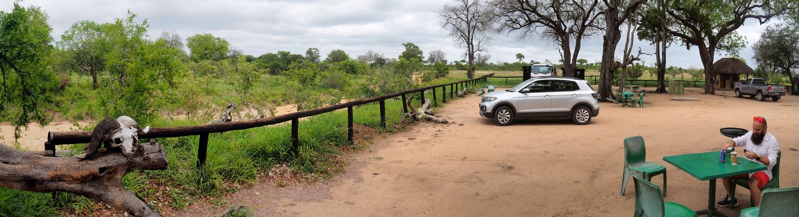 Muzandzeni picnic spot au Kruger National Park
Altitude : 384 mètres