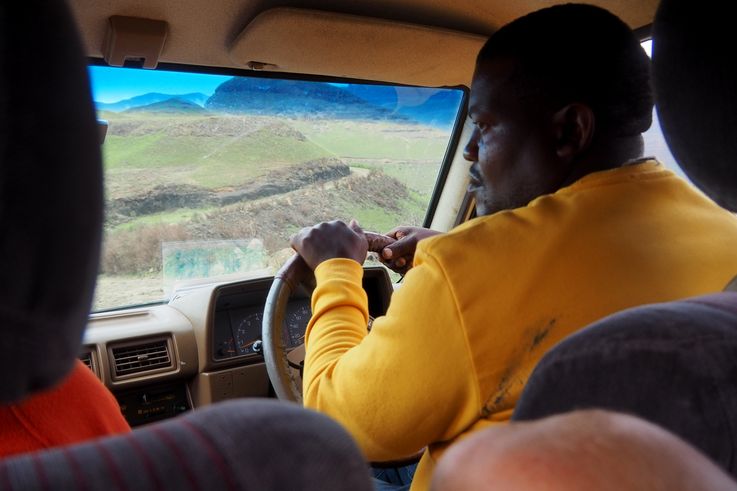 Transfert en 4x4 dans le Royal Natal National Park
Altitude : 2525 mètres