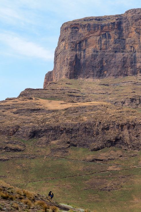 Royal Natal National Park Sentinel Hiking Trail dans le Drakensberg
Altitude : 2607 mètres