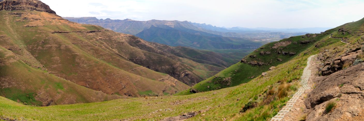Royal Natal National Park Sentinel Hiking Trail dans le Drakensberg
Altitude : 2617 mètres