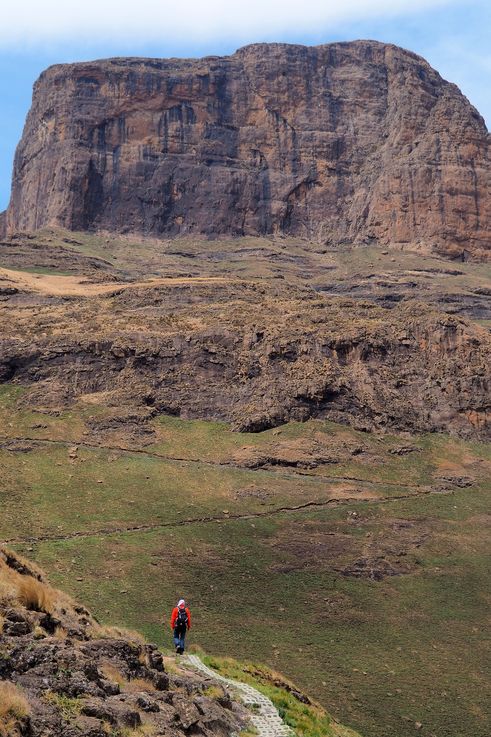 Royal Natal National Park Sentinel Hiking Trail dans le Drakensberg