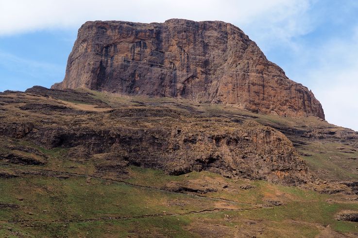 Royal Natal National Park Sentinel Hiking Trail dans le Drakensberg
Altitude : 2642 mètres