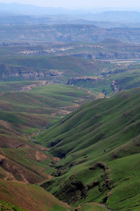 Royal Natal National Park Sentinel Hiking Trail dans le Drakensberg
Altitude : 2691 mètres