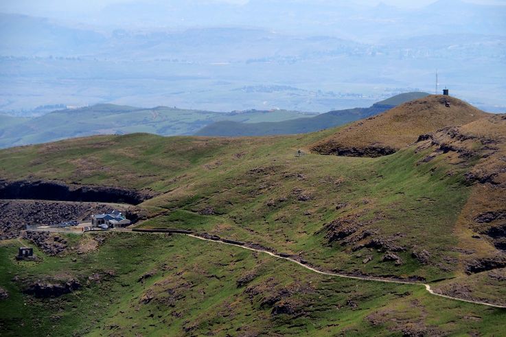 Royal Natal National Park Sentinel Hiking Trail dans le Drakensberg
Altitude : 2692 mètres