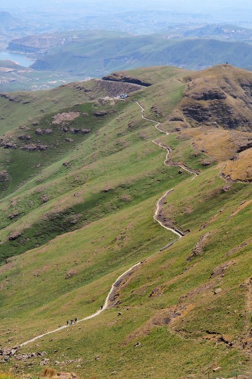 Royal Natal National Park Sentinel Hiking Trail dans le Drakensberg
Altitude : 2766 mètres