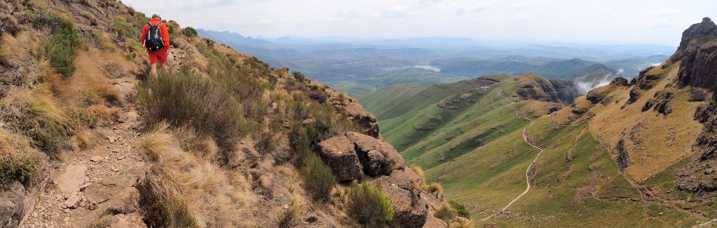 Royal Natal National Park Sentinel Hiking Trail dans le Drakensberg
Altitude : 2780 mètres