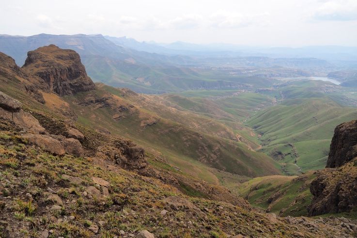 Royal Natal National Park Sentinel Hiking Trail dans le Drakensberg
Altitude : 2835 mètres
