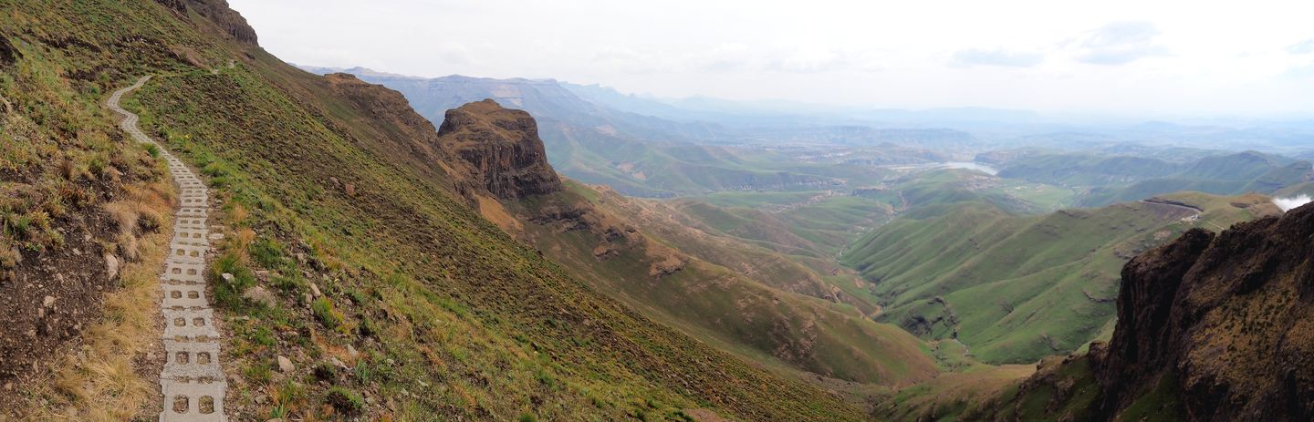 Royal Natal National Park Sentinel Hiking Trail dans le Drakensberg
Altitude : 2842 mètres