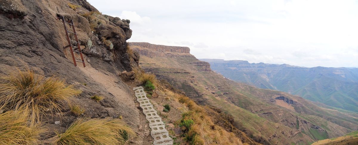 Royal Natal National Park Sentinel Hiking Trail dans le Drakensberg
Altitude : 2876 mètres