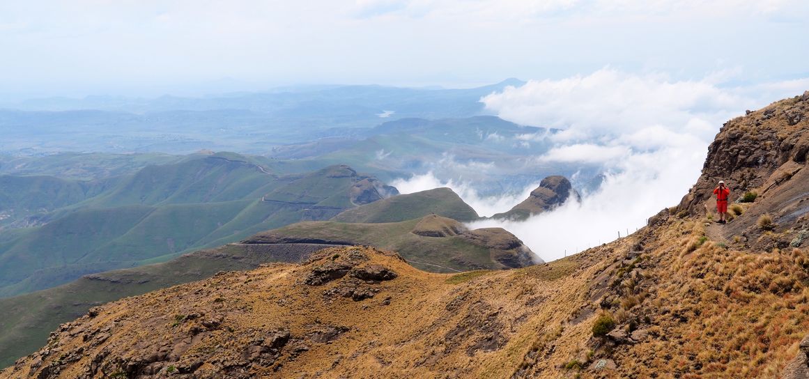 Royal Natal National Park Sentinel Hiking Trail dans le Drakensberg
Altitude : 2882 mètres