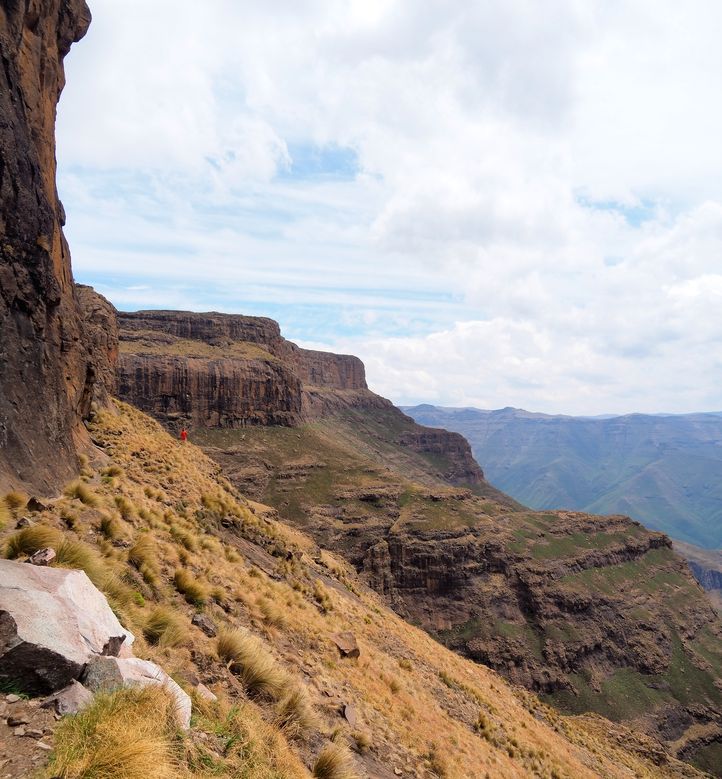 Royal Natal National Park Sentinel Hiking Trail dans le Drakensberg
Altitude : 2960 mètres