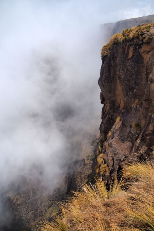 Tugela Falls dans le Drakensberg
Altitude : 3000 mètres