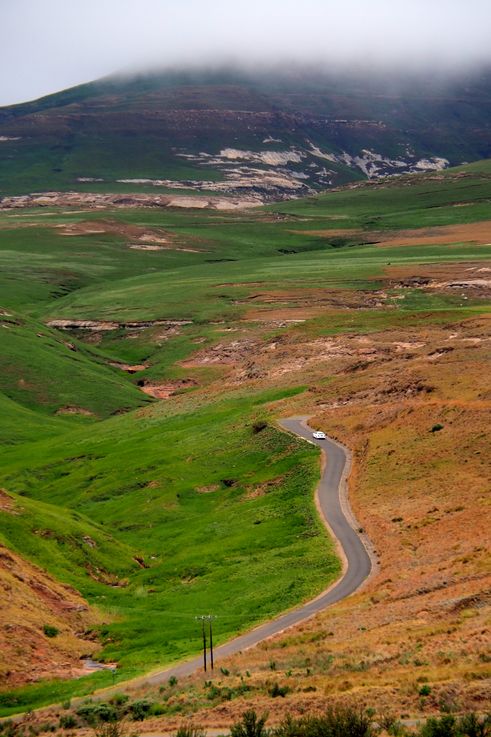 Golden Gate Highlands National Park dans le Drakensberg
Altitude : 2012 mètres