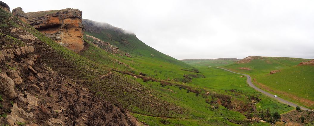 Golden Gate Highlands National Park dans le Drakensberg
Altitude : 2009 mètres