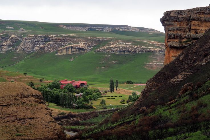 Golden Gate Highlands National Park dans le Drakensberg
Altitude : 2024 mètres