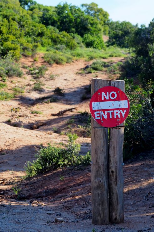 NO ENTRY - Parc Addo Elephant
Altitude : 312 mètres