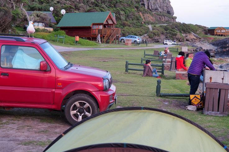 Dolphin Campsite dans le parc national de Tsitsikamma
Altitude : 29 mètres