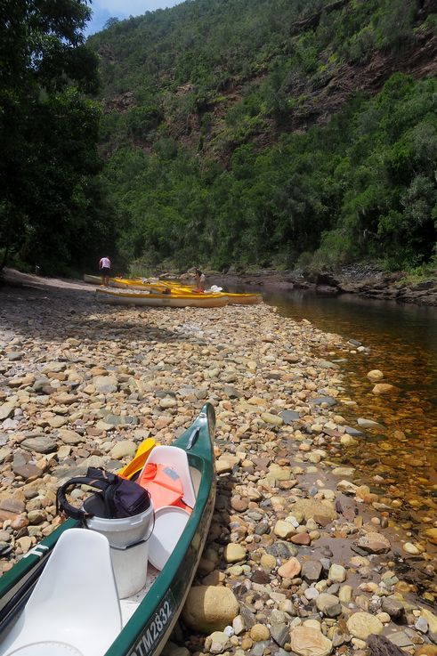 En canoé sur la rivière Touws à Wilderness
Altitude : 26 mètres