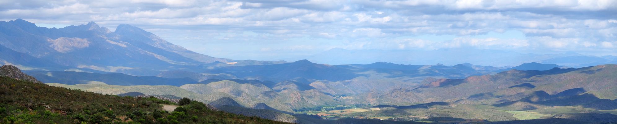 Panorama depuis le Swartberg
Altitude : 1217 mètres