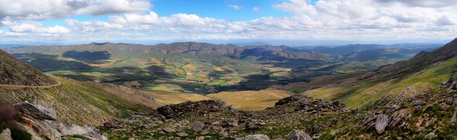 Panorama depuis le Swartberg
Altitude : 1424 mètres