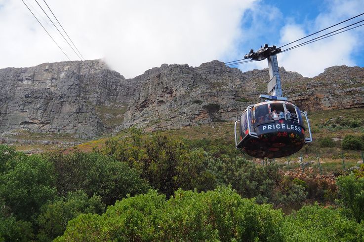 Téléphérique du Table Mountain
Altitude : 400 mètres