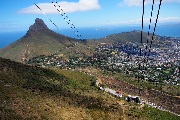 Lion's Head et Téléphérique du Table Mountain
Altitude : 552 mètres