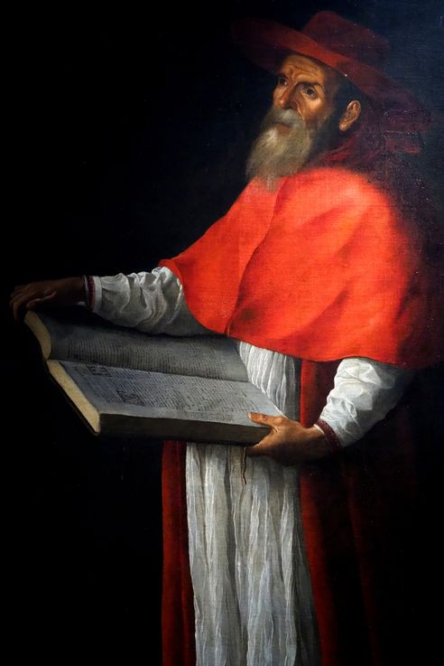Saint Jérôme par Francisco de Zurbarán (Musée des beaux-arts de Séville)