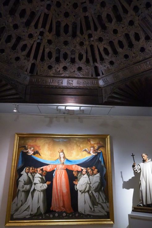 La Vierge des grottes par Francisco de Zurbarán (Musée des beaux-arts de Séville)