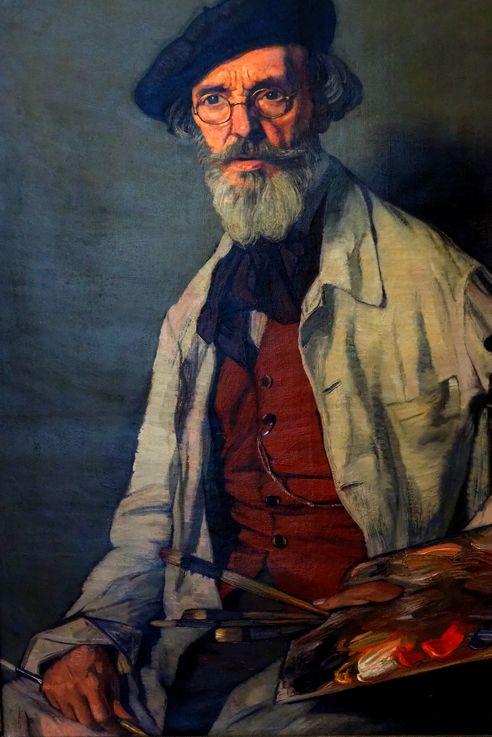 Portrait du peintre Pablo Uranga par Ignacio Zuloaga (Musée des beaux-arts de Séville)