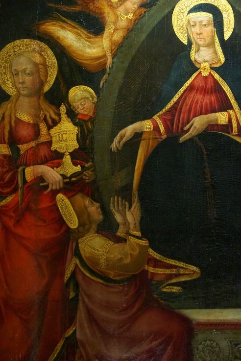 Sainte Catherine de Sienne entre les saints par Neri di Bicci au Palacio de las Dueñas (Séville)
Altitude : 133 mètres