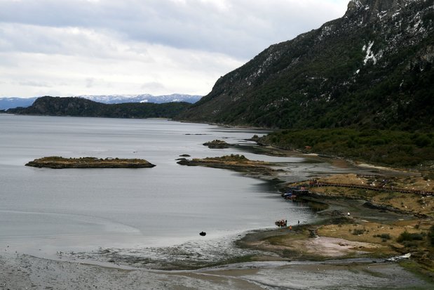 La baie Lapataia. Tierra del Fuego.