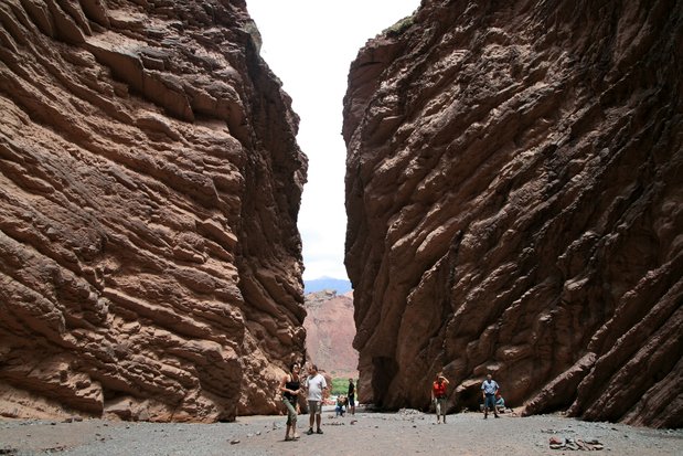 El anfiteatro. Quebrada de las Conchas.