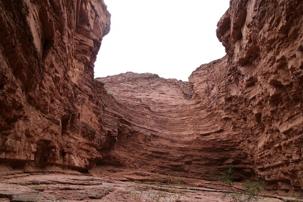 Garganta del diablo. Quebrada de las Conchas.