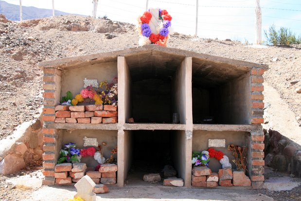 Cimetière de Maimara dans la quebrada de Humahuaca
