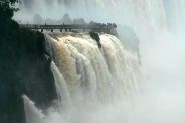 Les chutes d'Iguazu côté brésilien
