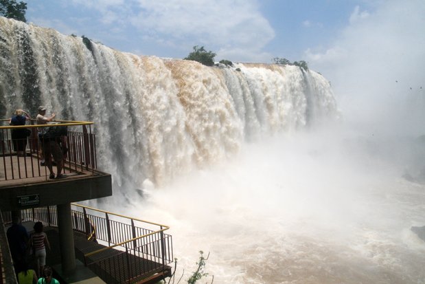 Chutes d'Iguazu. Brésil.