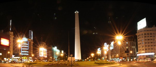 L'obélisque. Buenos Aires.
