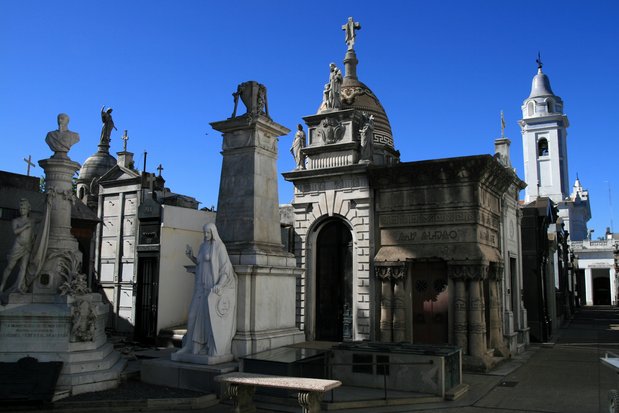 Cimetière de la Recoleta à Buenos Aires