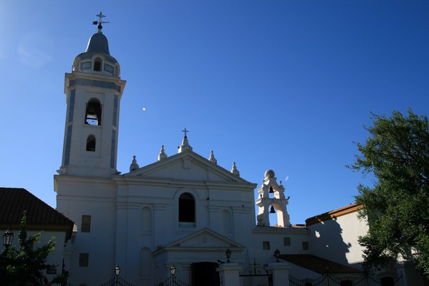 Eglise du cimetière de la Recoleta à Buenos Aires