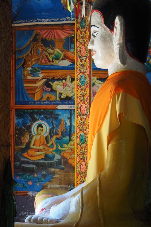 Au temple Wat Nokor
