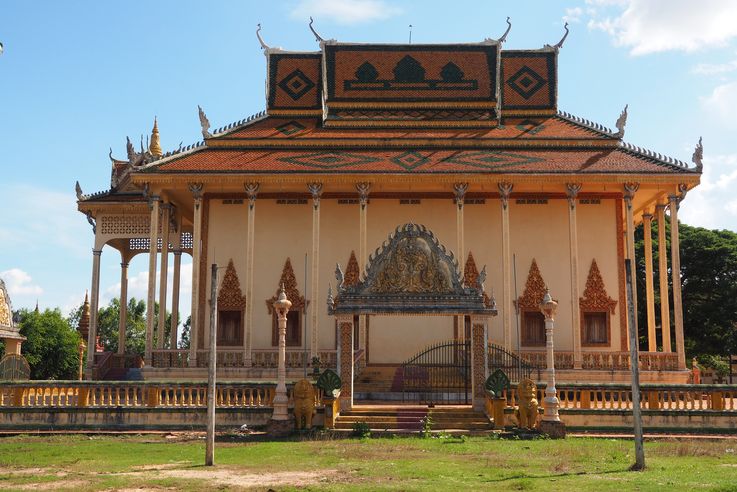 La pagode Tep Nimitt de Kampong Cham