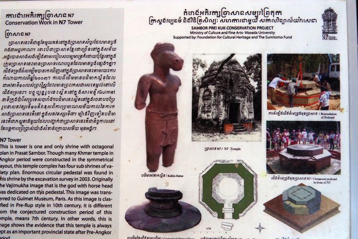 Projet de conservation du temple Sambor Prei Kuk