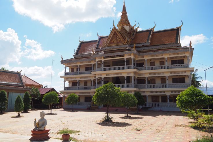 La pagode Entri Sam Voreak à Kampong Cham