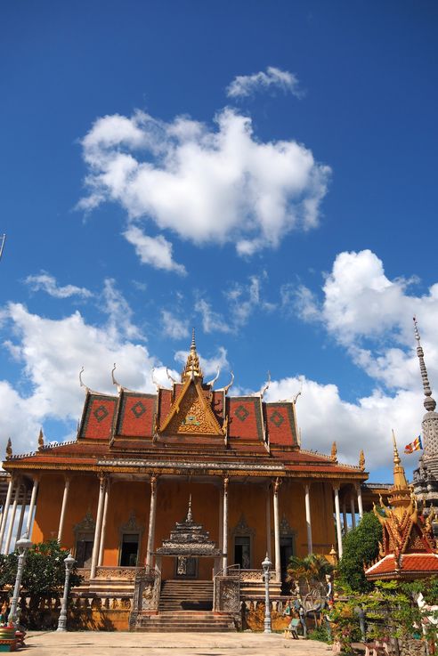 La pagode Entri Sam Voreak à Kampong Cham
