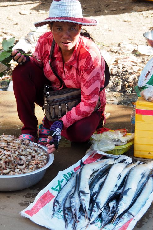 Le marché de Kampong Cham